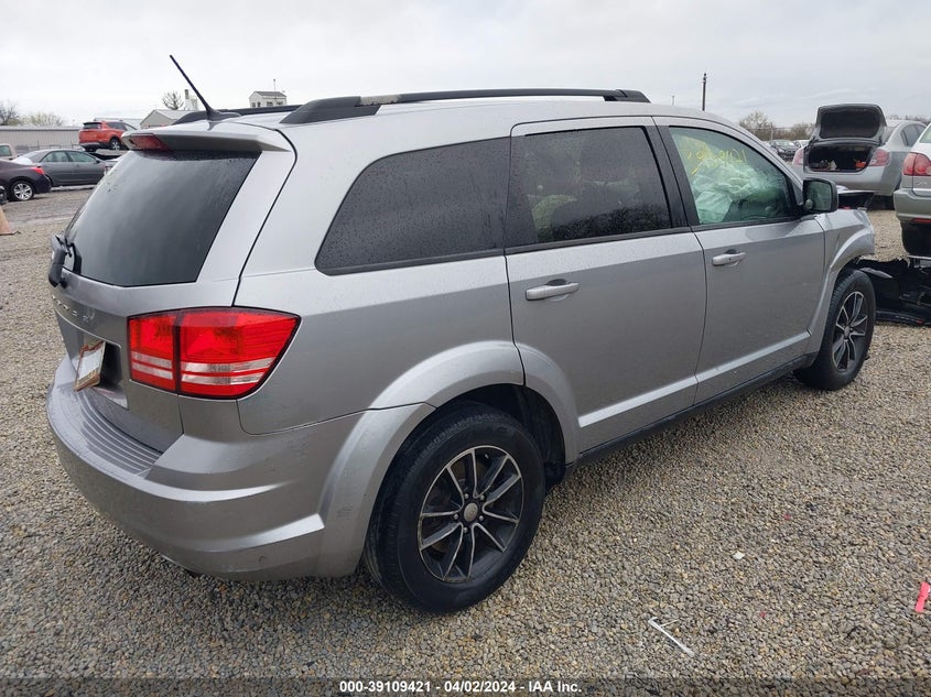 VIN 3C4PDCAB6HT702293 2017 DODGE JOURNEY SE