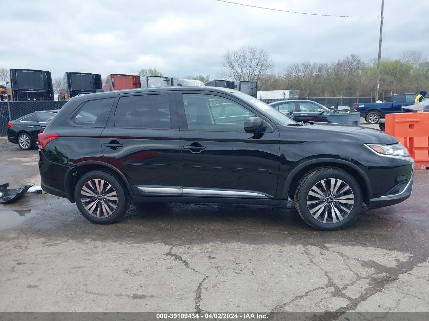 2019 Mitsubishi Outlander Es VIN: JA4AD2A38KZ010779 Lot: 39109434