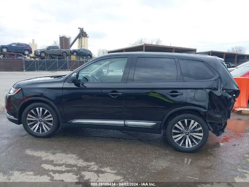 2019 Mitsubishi Outlander Es VIN: JA4AD2A38KZ010779 Lot: 39109434