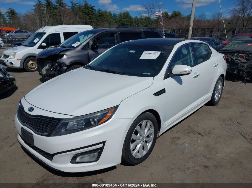 2015 Kia Optima Ex VIN: 5XXGN4A75FG363307 Lot: 39109454