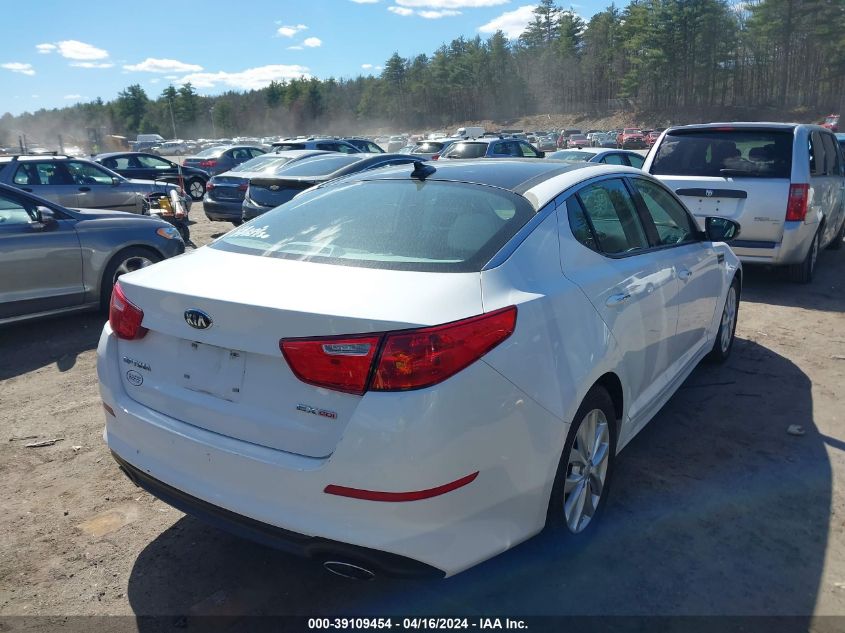 2015 Kia Optima Ex VIN: 5XXGN4A75FG363307 Lot: 39109454