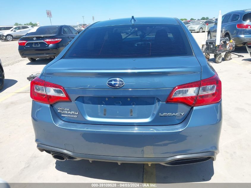 2018 Subaru Legacy 2.5I Limited VIN: 4S3BNAN62J3026161 Lot: 39109528