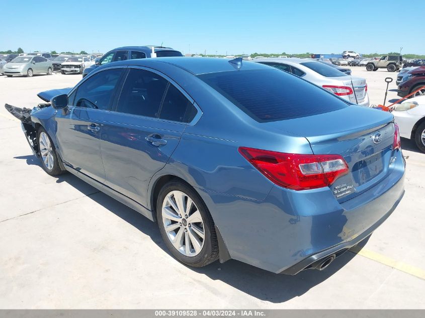 2018 Subaru Legacy 2.5I Limited VIN: 4S3BNAN62J3026161 Lot: 39109528