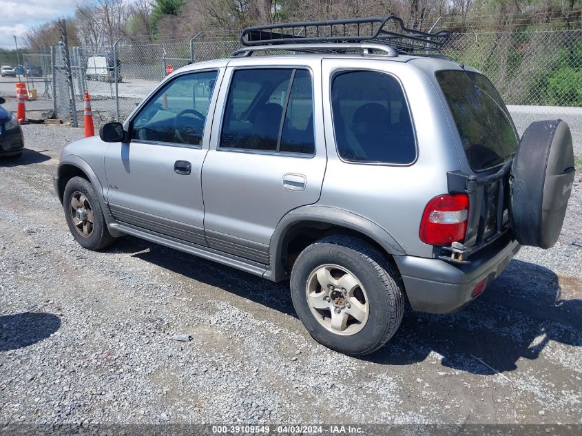 2002 Kia Sportage VIN: KNDJA723X25149121 Lot: 39109549