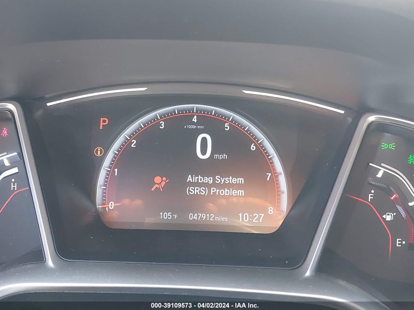 2019 HONDA CIVIC SPORT - 19XFC2F81KE214564