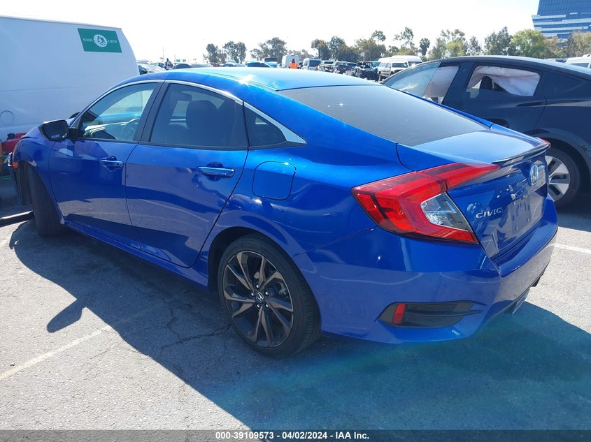 2019 HONDA CIVIC SPORT - 19XFC2F81KE214564