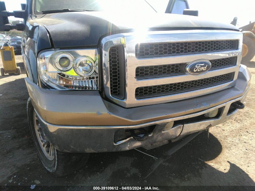 2005 Ford F-250 Lariat/Xl/Xlt VIN: 1FTSW21P95EC23842 Lot: 39109612