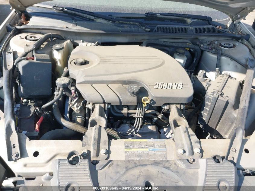 2008 Chevrolet Impala Ls VIN: 2G1WB58K389137418 Lot: 39109645