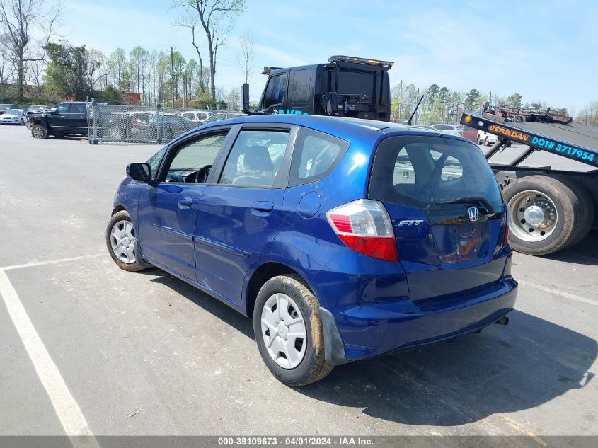 JHMGE8H32DC011419 | 2013 HONDA FIT