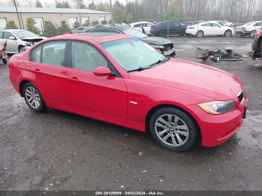 2007 BMW 328I VIN: WBAVA37597NL12267