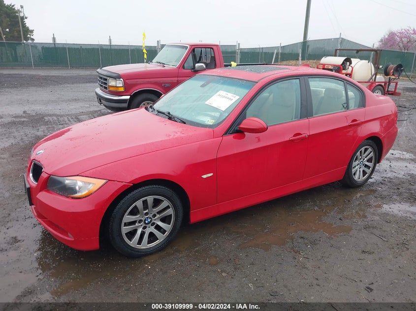 2007 BMW 328I VIN: WBAVA37597NL12267