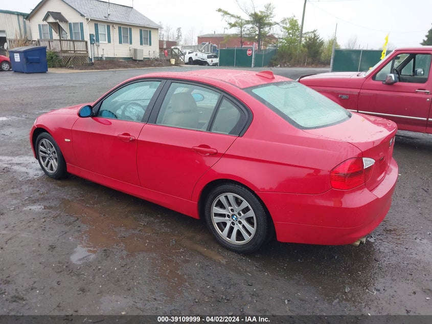2007 BMW 328I VIN: WBAVA37597NL12267