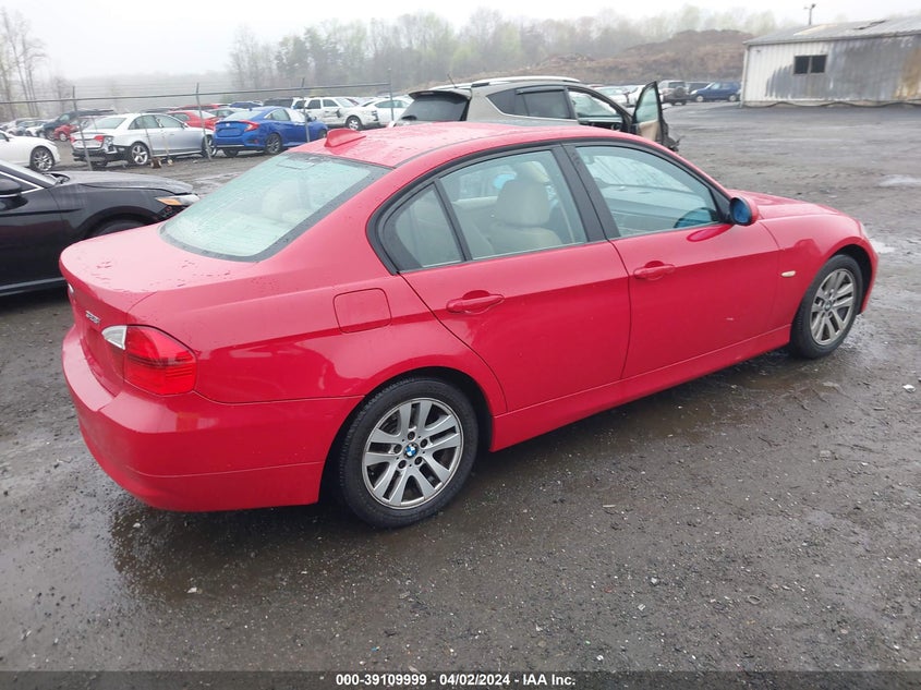 2007 BMW 328I VIN: WBAVA37597NL12267
