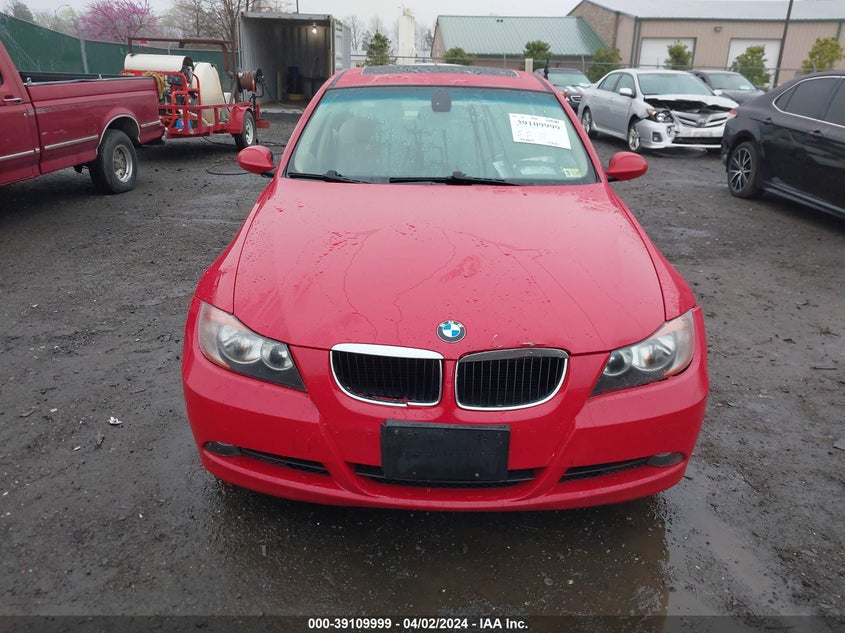 2007 BMW 328I VIN: WBAVA37597NL12267