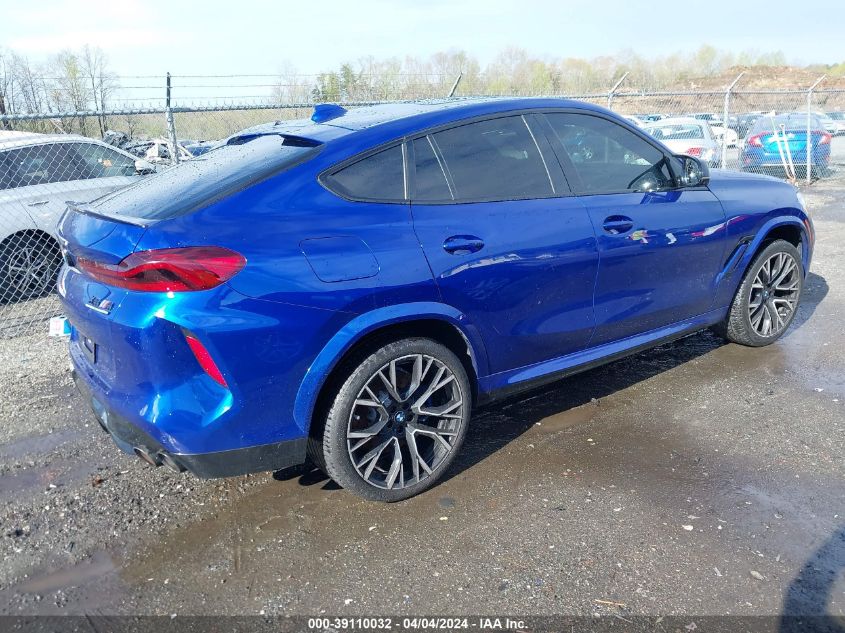 VIN 5YMCY0C06L9C95925 2020 BMW X6, X6 M Competition no.4