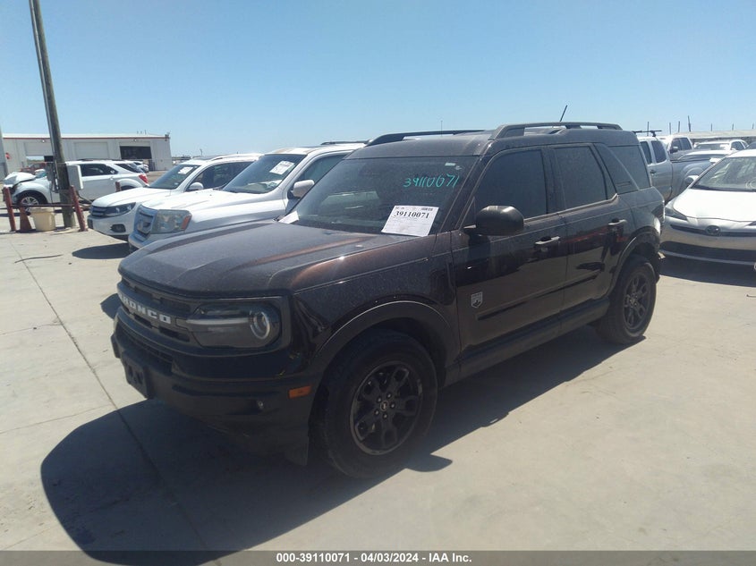 2021 Ford Bronco Sport Big Bend VIN: 3FMCR9B66MRB25711 Lot: 39110071