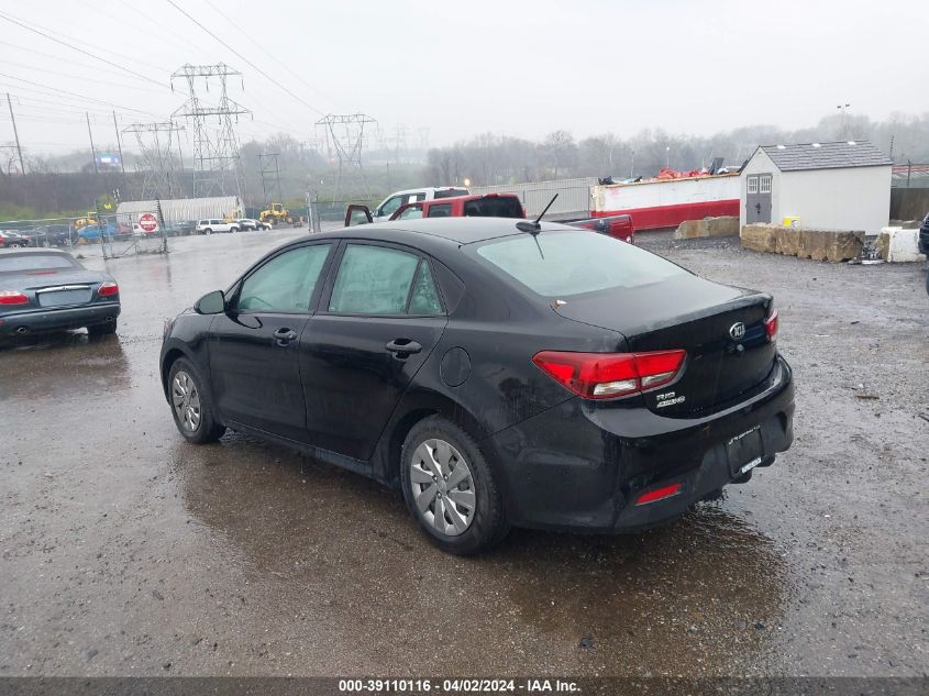 3KPA24AB2KE231241 | 2019 KIA RIO