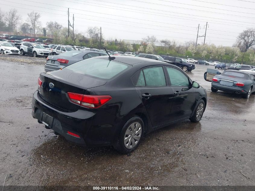 3KPA24AB2KE231241 | 2019 KIA RIO