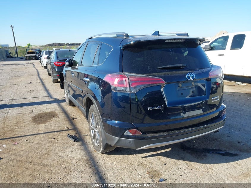 2018 TOYOTA RAV4 HYBRID LIMITED - JTMDJREV5JD233583