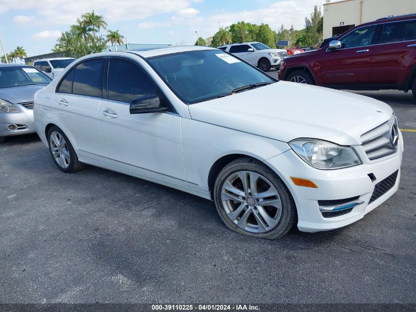 WDDGF4HB7EA917888 | 2014 MERCEDES-BENZ C 250