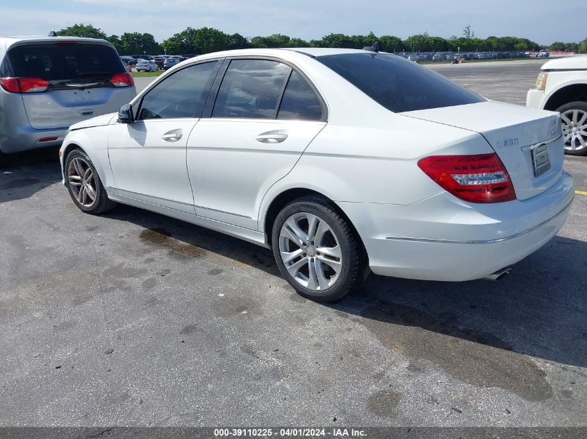 WDDGF4HB7EA917888 | 2014 MERCEDES-BENZ C 250