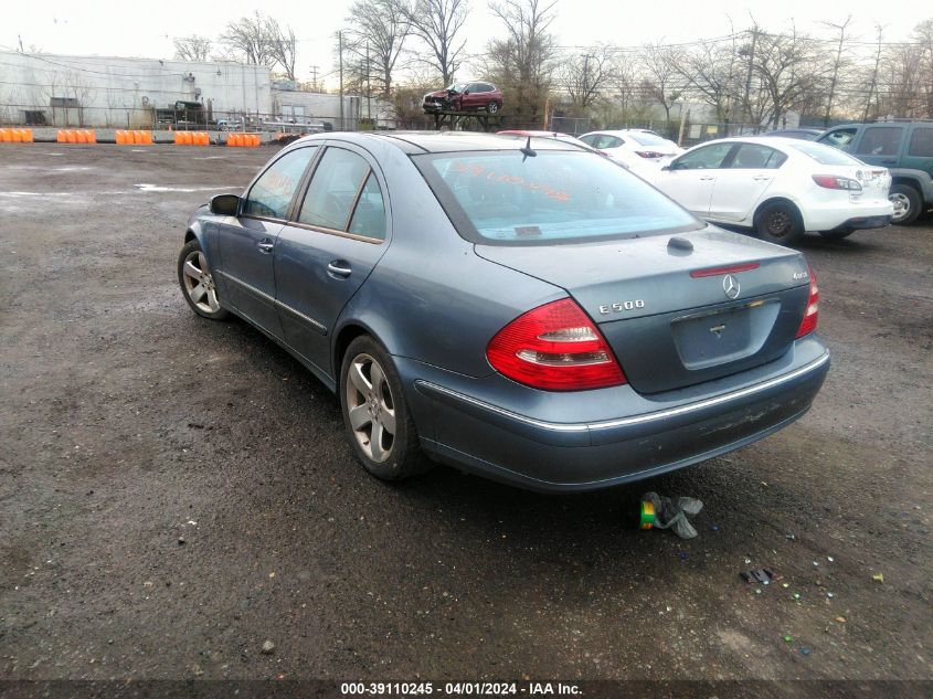 WDBUF83J04X162340 | 2004 MERCEDES-BENZ E 500