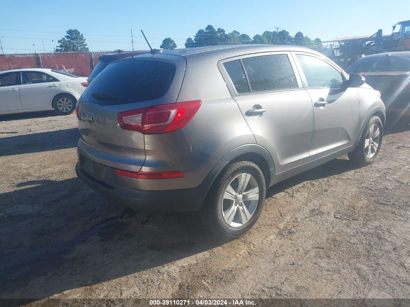 2013 Kia Sportage Lx VIN: KNDPB3A24D7472337 Lot: 39252260