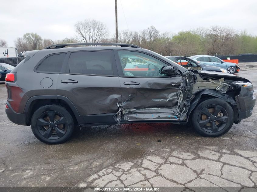 2017 Jeep Cherokee High Altitude 4X4 VIN: 1C4PJMDB4HW664678 Lot: 39110325