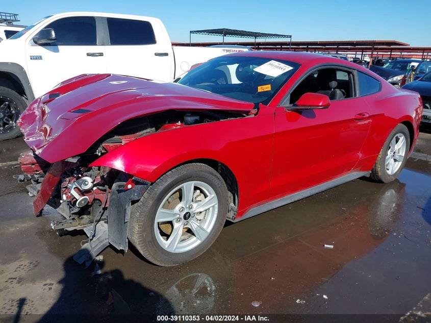 VIN 1FA6P8TH2L5114343 2020 FORD MUSTANG ECOBOOST FASTBACK