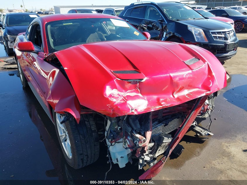 VIN 1FA6P8TH2L5114343 2020 FORD MUSTANG ECOBOOST FASTBACK