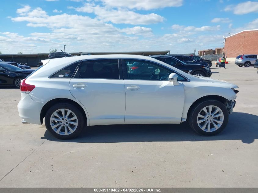 2013 Toyota Venza Le VIN: 4T3ZA3BB4DU075242 Lot: 39110482