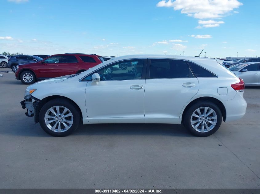 2013 Toyota Venza Le VIN: 4T3ZA3BB4DU075242 Lot: 39110482