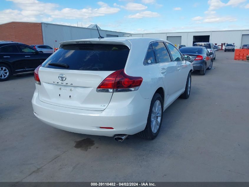 2013 Toyota Venza Le VIN: 4T3ZA3BB4DU075242 Lot: 39110482