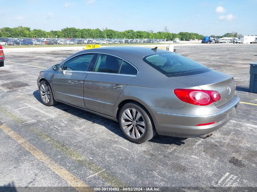 WVWMN7AN7BE728622 | 2011 VOLKSWAGEN CC