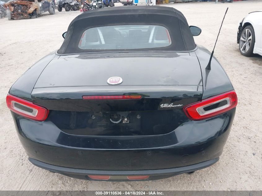 2017 Fiat 124 Spider Lusso VIN: JC1NFAEK1H0102078 Lot: 39110536