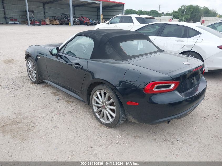 2017 Fiat 124 Spider Lusso VIN: JC1NFAEK1H0102078 Lot: 39110536