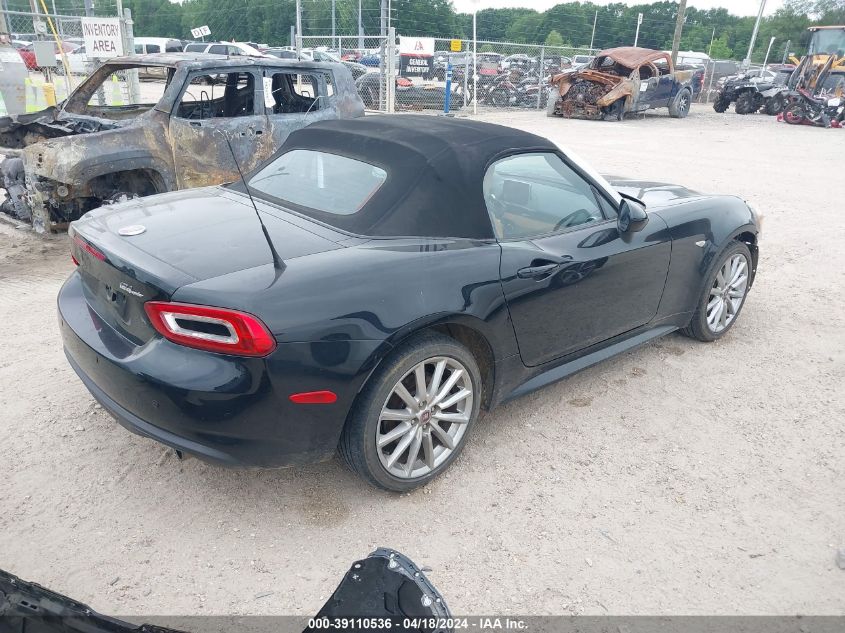 2017 Fiat 124 Spider Lusso VIN: JC1NFAEK1H0102078 Lot: 39110536