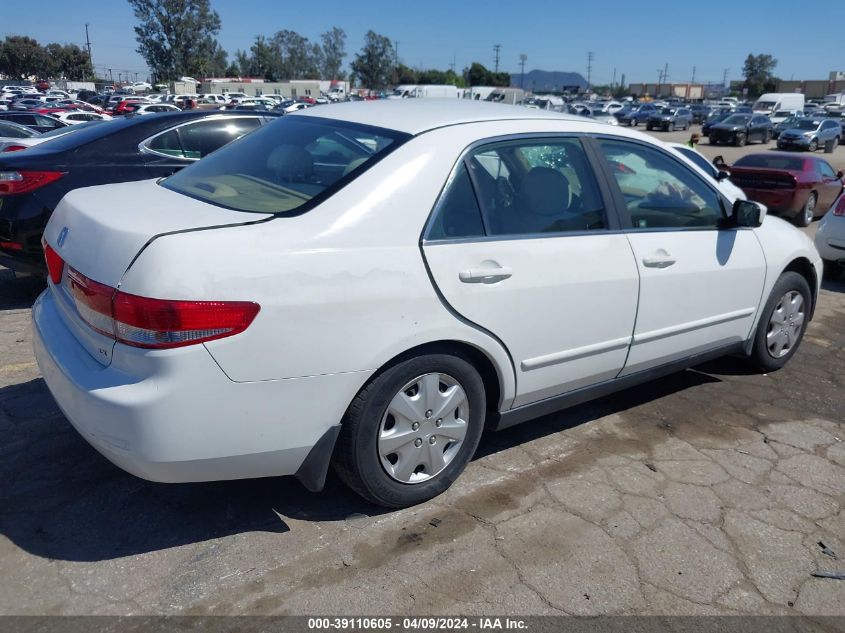 2004 Honda Accord 2.4 Lx VIN: JHMCM56384C006731 Lot: 39110605