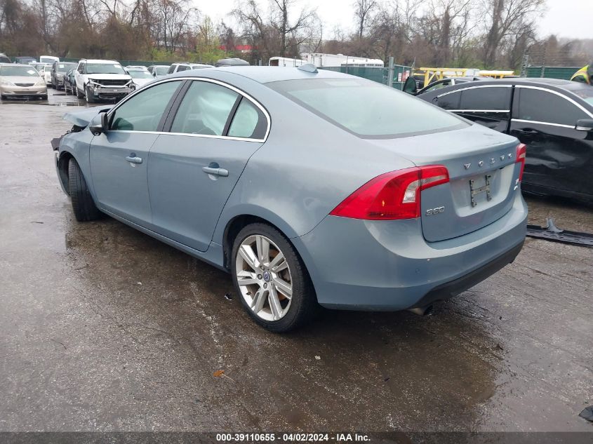 2012 Volvo S60 T6/T6 R-Design VIN: YV1902FH6C2032860 Lot: 39110655