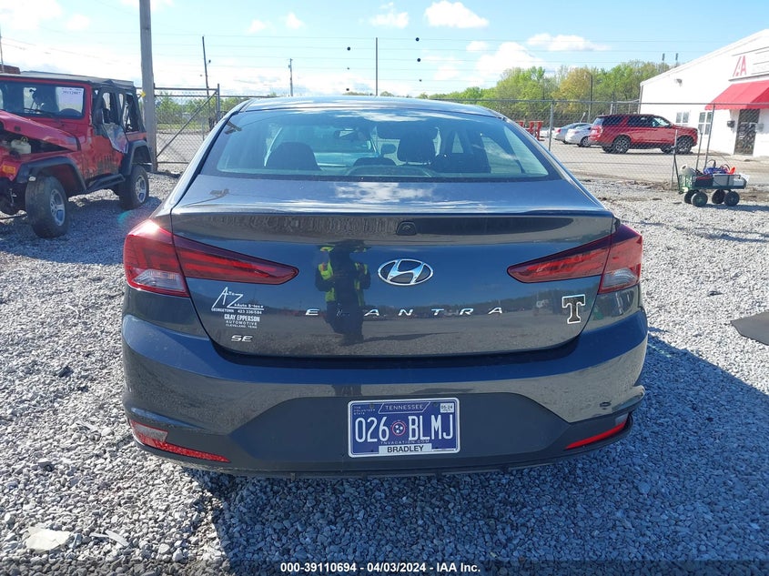 VIN 5NPD74LFXLH561480 2020 HYUNDAI ELANTRA SE