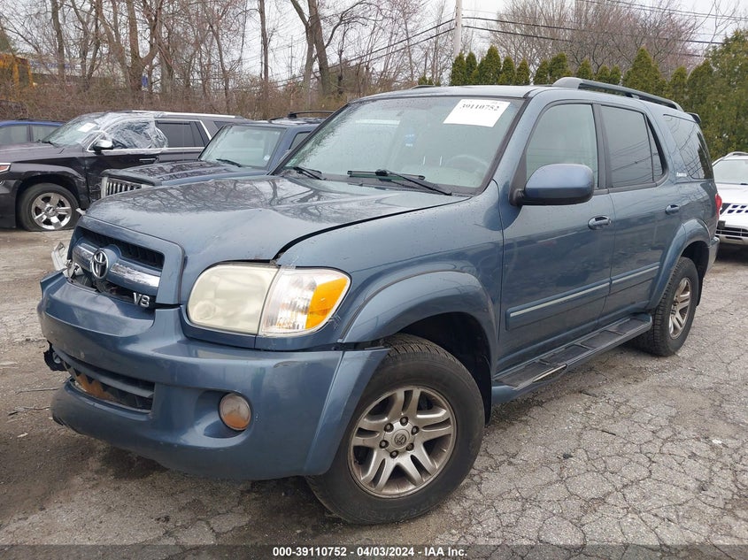 2006 Toyota Sequoia Limited V8 VIN: 5TDBT48A26S258644 Lot: 39110752