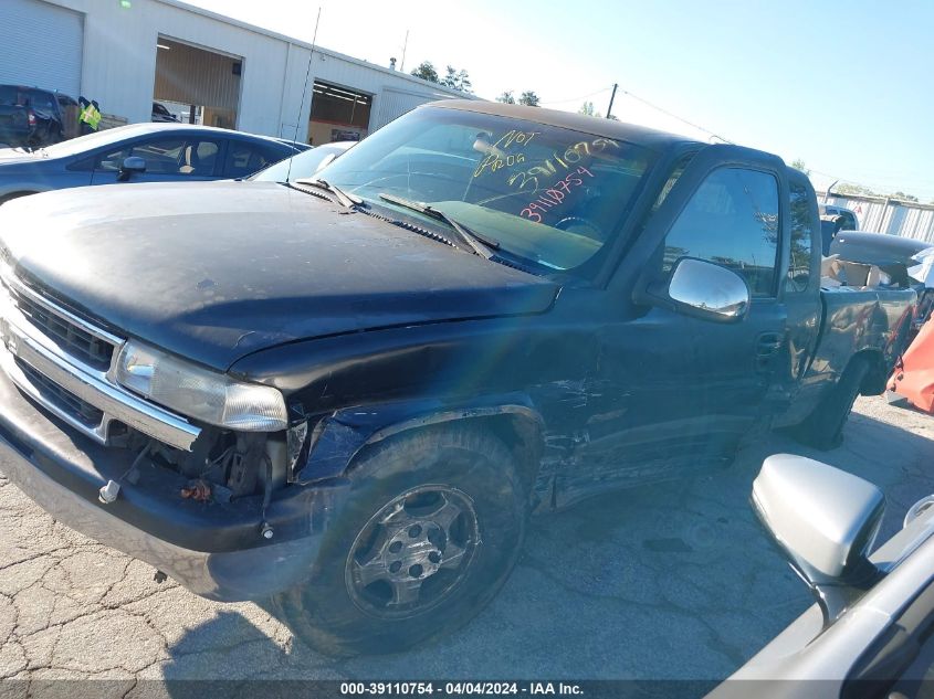 2002 Chevrolet Silverado 1500 Ls VIN: 2GCEC19T621274407 Lot: 39110754