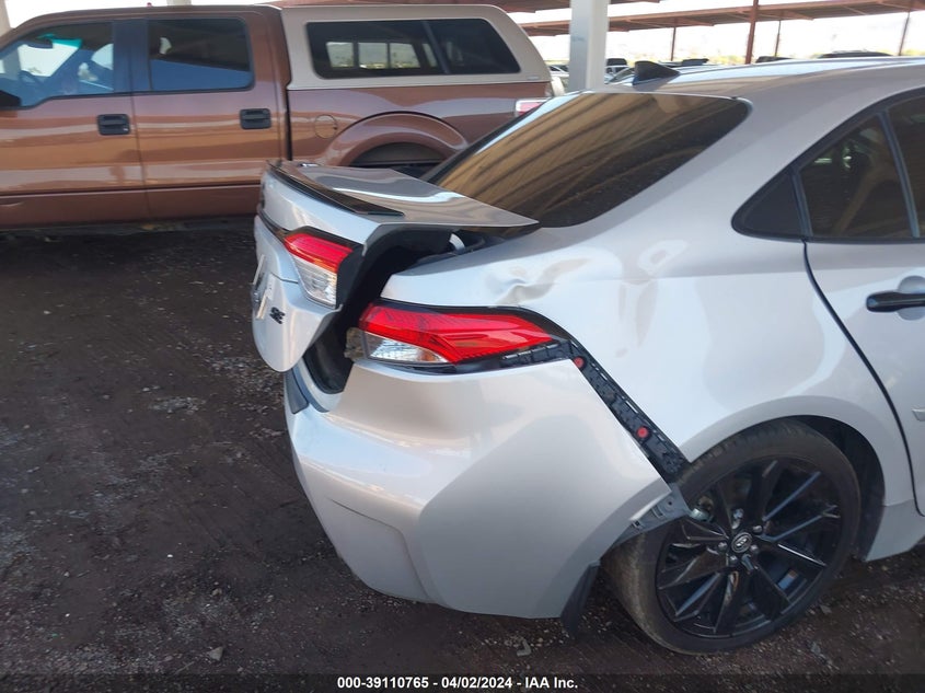 VIN 5YFS4MCE3MP079512 2021 TOYOTA COROLLA SE/NIGHT SHADE