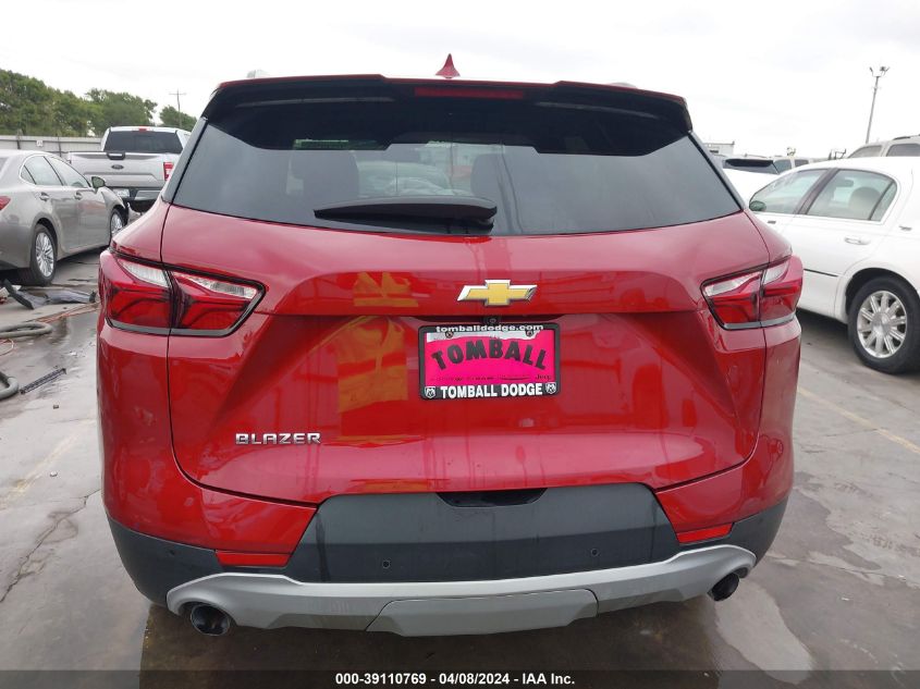 2020 Chevrolet Blazer Fwd 2Lt VIN: 3GNKBCRS6LS582070 Lot: 39110769