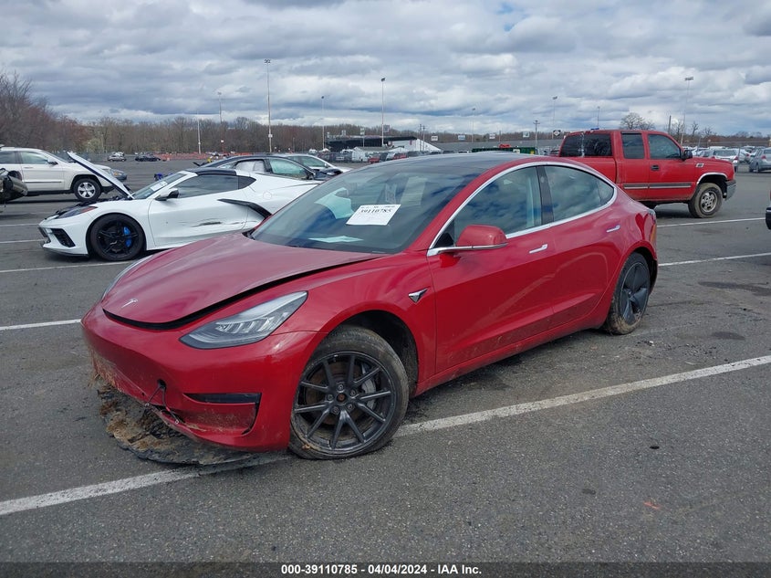 VIN 5YJ3E1EB5KF452478 2019 TESLA MODEL 3 LONG RANGE/PERFORMANCE