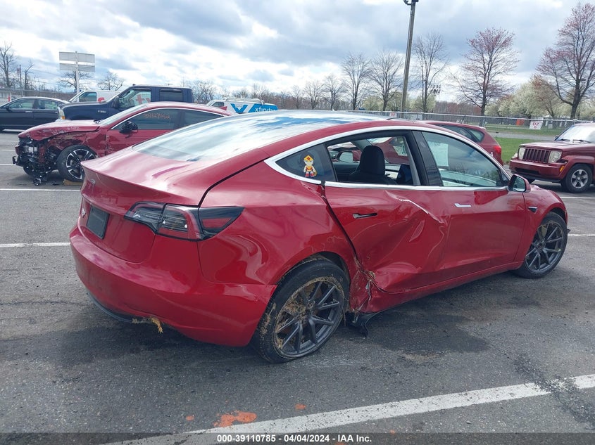 VIN 5YJ3E1EB5KF452478 2019 TESLA MODEL 3 LONG RANGE/PERFORMANCE