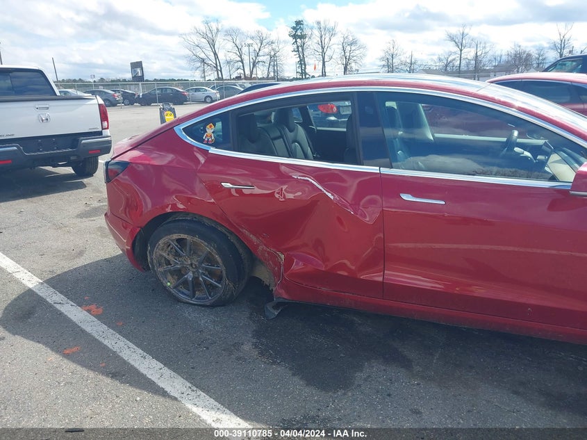 VIN 5YJ3E1EB5KF452478 2019 TESLA MODEL 3 LONG RANGE/PERFORMANCE