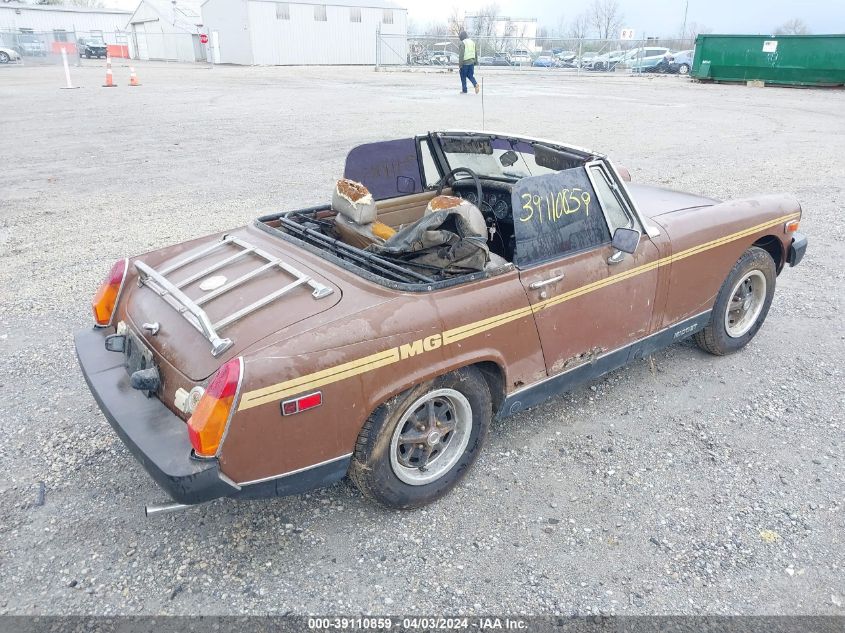 1979 Mg Midget VIN: GAN6UL221432G Lot: 39110859