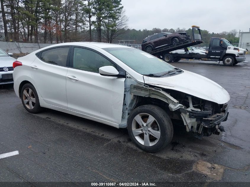 2013 Hyundai Elantra Gls VIN: 5NPDH4AE6DH198815 Lot: 39110867