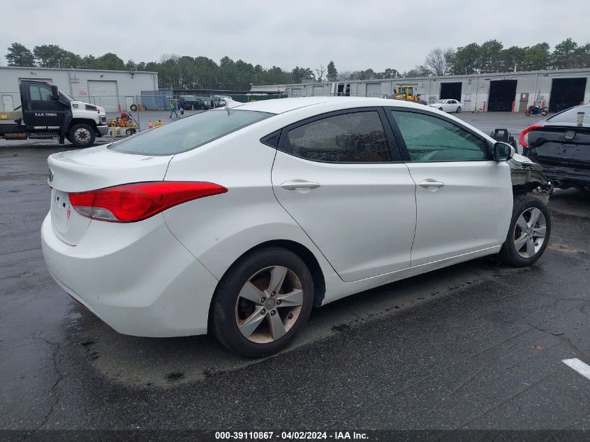 2013 Hyundai Elantra Gls VIN: 5NPDH4AE6DH198815 Lot: 39110867